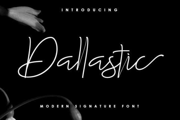 Dallastic Script: The Script Font for Editorial Charm
