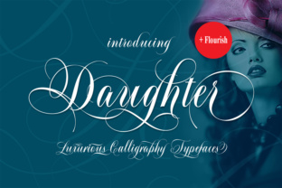 Daughter Script: A Luxurious Handwritten Typeface for Elegant Branding