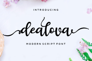 Dealova Script: A Vintage-Clean Font That Makes Your Campaign Stand Out