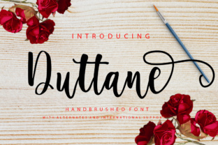 Duttane Script: A Modern Script Font That Makes Your Brand Feel Intentional