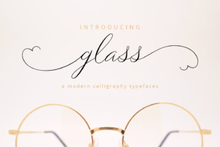 Glass Script: An Elegant Font for Real-World Branding