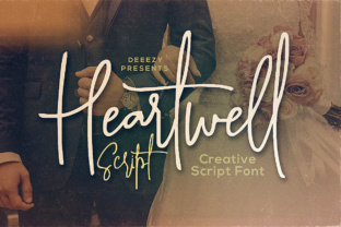 Heartwell Script: A Lively Handwritten Font for Campaign Design