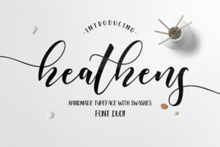 Heathens Script: A Thoughtful Typeface for Editorial Warmth