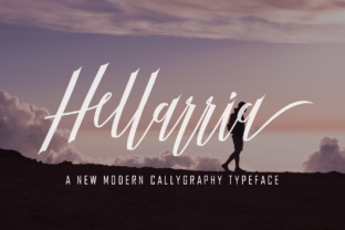 Hellarria Script: A Modern Handwritten Font for Digital Branding