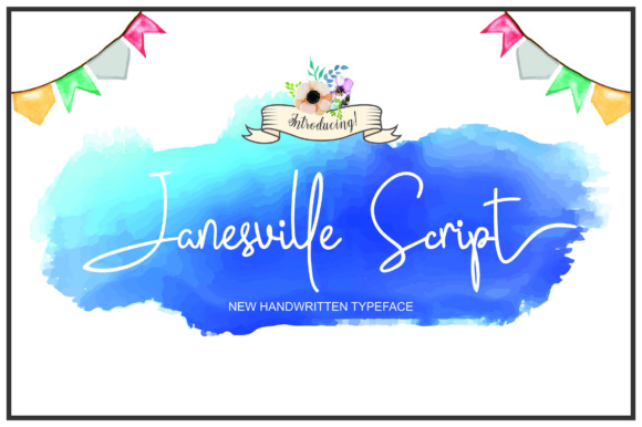 Janesville Script: A Handwritten Font That Feels Like a Quiet Conversation