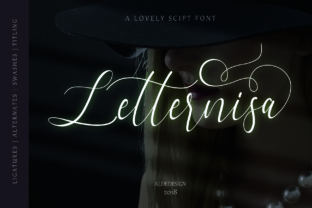 Letternisa Script: A Modern Script Typeface for Digital Branding
