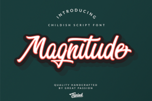 Magnitude Script: A Handmade Font for Digital Elegance