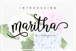 Maritha Script: The Marketer’s Modern Script Font