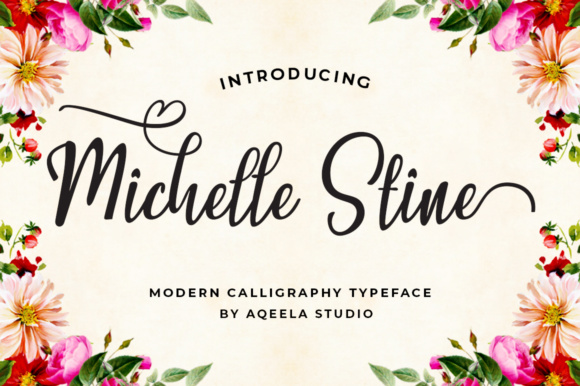Michelle Stine Script: A Handcrafted Touch for Real Products