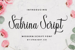 Sabrina Script: An Elegant Typeface for Modern Editorial Design