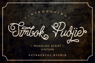 Simbok Pudjie Script: A Vintage-Inspired Display Font for Scroll-Stopping Campaigns