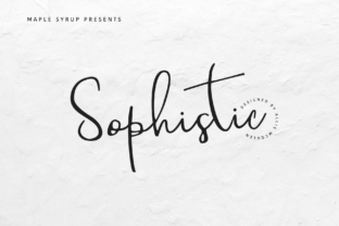 Sophistic Script: A Modern Editorial Typeface for Elegant Branding