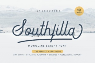 Southfilla Script: The Monoline Font for Crafters