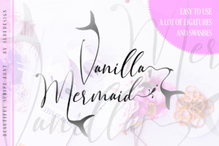 Vanilla Mermaid Script: A Playful Typeface for Editorial Charm