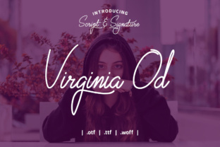 Virginia Od Script: A Thoughtful Display Font for Brand Identity