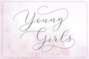 Young Girls Script: A Thoughtful Typeface for Warm, Inviting Headlines