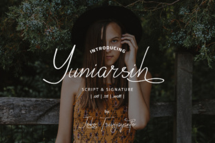 Yuniarsih Script: A Thoughtful Display Font for Campaign Headlines