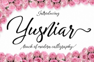 Yusniar Script: A Warm, Versatile Script Font for Handmade Brands